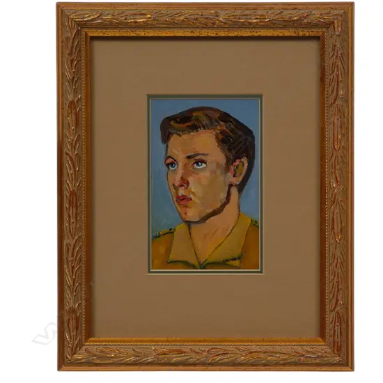 Unidentified painter 'Portrait of Private Ian Stuart',